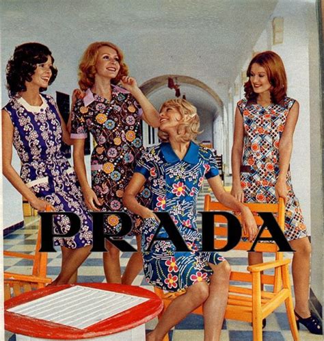 prada in the 70s|prada fashion history.